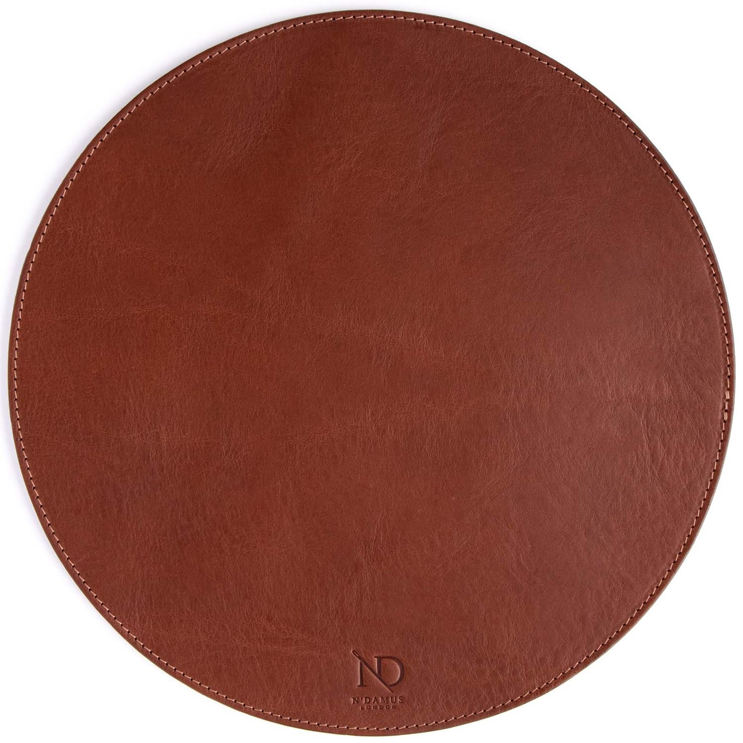 Dulwich Chestnut leather Table Mat