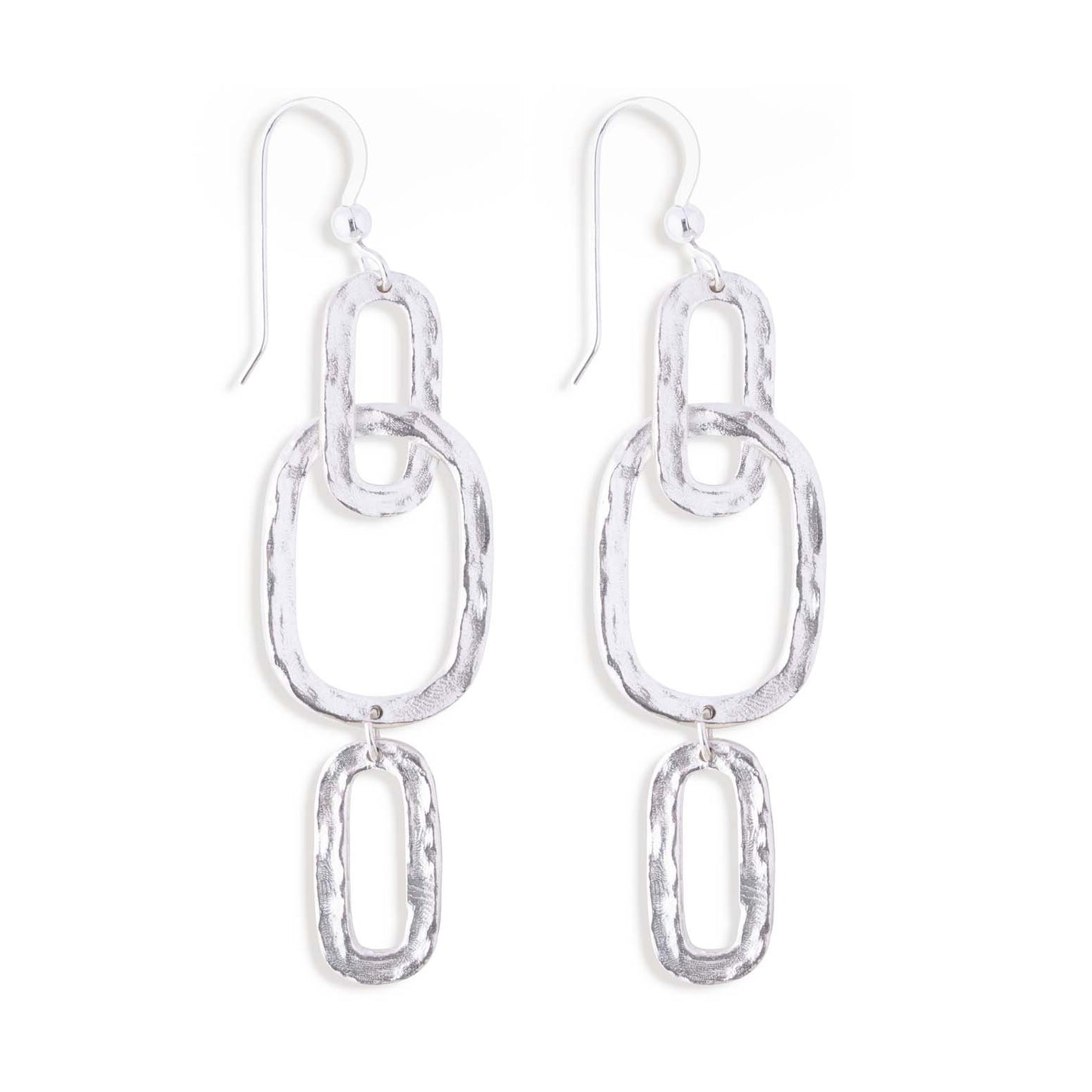 Hatton Forge Silver Trio Earring