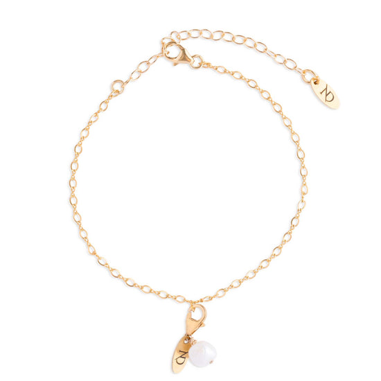 Hatton Fine 14K Gold Pearl Bracelet