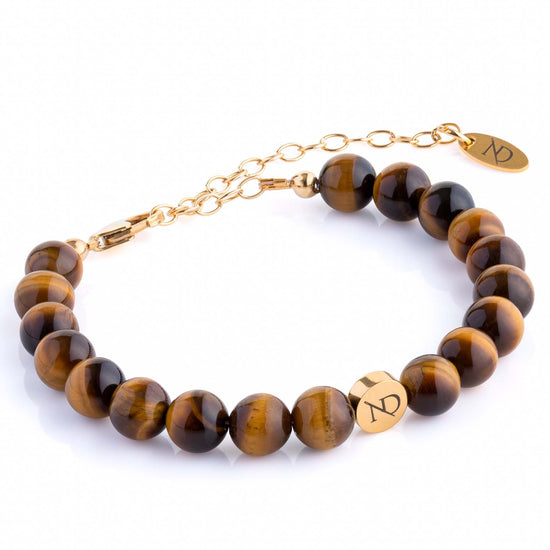 Adjustable Tigers Eye Gemstone Bracelet